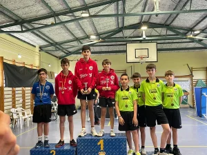 Campeonato de Asturias de Tenis de Mesa en categoría dobles masculino