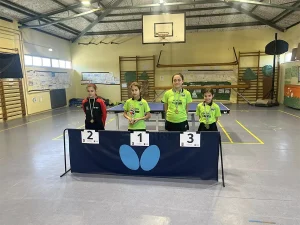 Campeonato de Asturias de tenis de mesa Benjamín Femenino