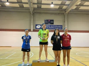 Campeonato de Asturias de Tenis de Mesa Cadete Femenino