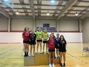 Campeonato de Asturias de Tenis de Mesa dobles Cadete Femenino