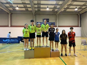 Campeonato de Asturias de Tenis de Mesa dobles Cadete Mixto