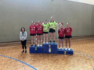 Campeonato de Asturias de Tenis de Mesa en categoría dobles femenino juvenil