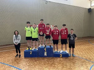 Campeonato de Asturias de Tenis de Mesa en categoría dobles femenino masculino