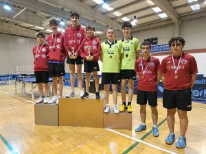 Campeonato de Asturias de Tenis de Mesa Sub 21 en categoría dobles masculinos