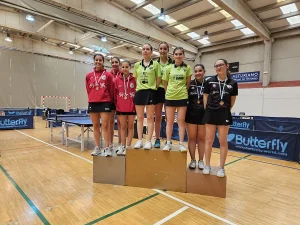 Campeonato de Asturias de Tenis de Mesa Sub 21 en categoría equipos femeninos