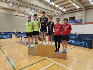 Campeonato de Asturias de Tenis de Mesa Sub 21 en categoría equipos masculino