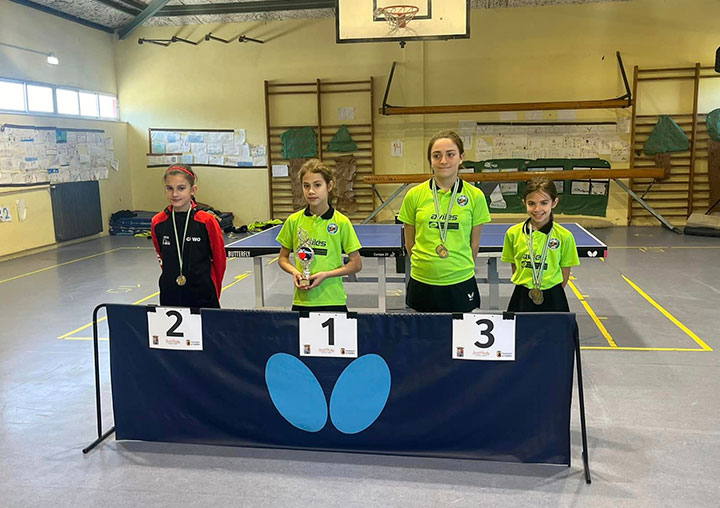 Campeonato de Asturias benjamín tenis de mesa.