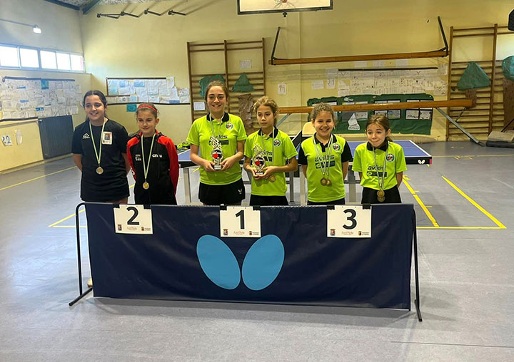 Campeonato de Asturias benjamín tenis de mesa.