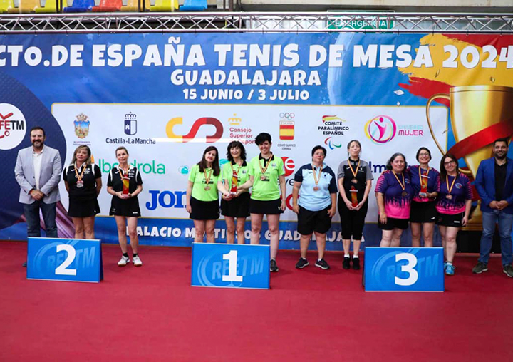 Campeonato de España de veteranas por equipos de Tenis de mesa