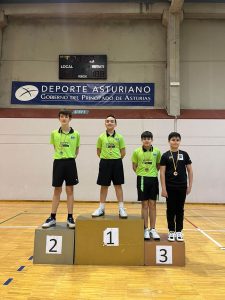 Podio del II Torneo Piramidal de Tercera División