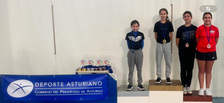 Juegos Deportivos prueba individual Federación Tenis Mesa del Principado de Asturias