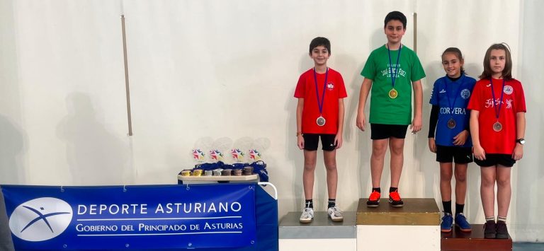 Juegos Deportivos prueba individual Federación Tenis Mesa del Principado de Asturias